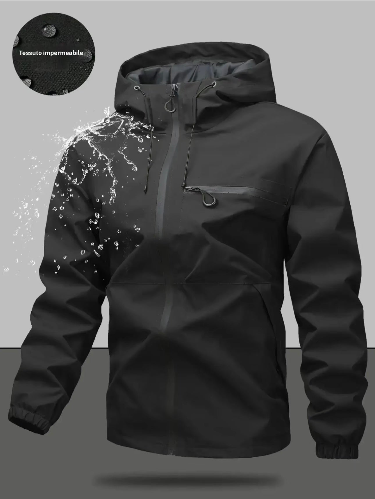 Giacca impermbile premium